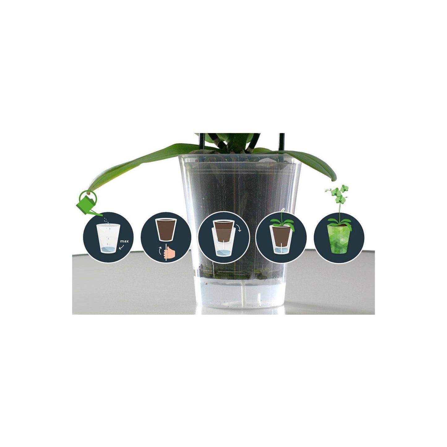Watergeefconcept